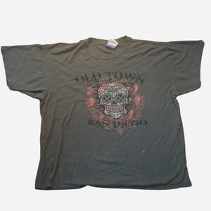 Old Town San Diego Graphic Tee - XL | Grunge Aesthetic